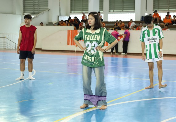 ภาพกิจกรรม  คณะวิทยาศาสตร์และเทคโนโลยี จัดกิจกรรมส่งเสริมสุขภาพสร้างสรรค์ศิลป์นักศึกษา