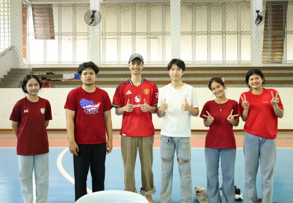 ภาพกิจกรรม  คณะวิทยาศาสตร์และเทคโนโลยี จัดกิจกรรมส่งเสริมสุขภาพสร้างสรรค์ศิลป์นักศึกษา