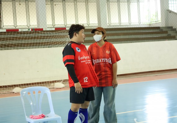 ภาพกิจกรรม  คณะวิทยาศาสตร์และเทคโนโลยี จัดกิจกรรมส่งเสริมสุขภาพสร้างสรรค์ศิลป์นักศึกษา