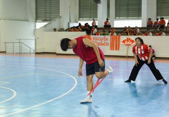 ภาพกิจกรรม  คณะวิทยาศาสตร์และเทคโนโลยี จัดกิจกรรมส่งเสริมสุขภาพสร้างสรรค์ศิลป์นักศึกษา