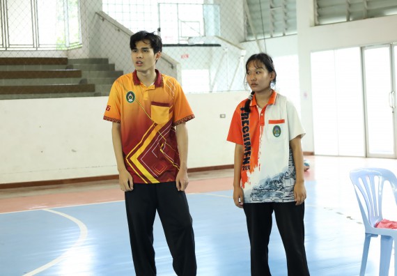 ภาพกิจกรรม  คณะวิทยาศาสตร์และเทคโนโลยี จัดกิจกรรมส่งเสริมสุขภาพสร้างสรรค์ศิลป์นักศึกษา