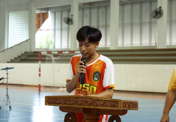 ภาพกิจกรรม  คณะวิทยาศาสตร์และเทคโนโลยี จัดกิจกรรมส่งเสริมสุขภาพสร้างสรรค์ศิลป์นักศึกษา