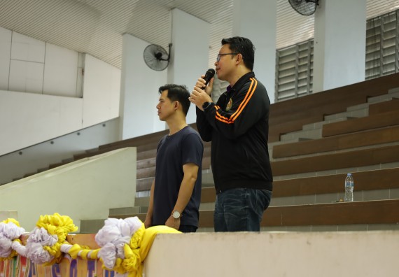 ภาพกิจกรรม  คณะวิทยาศาสตร์และเทคโนโลยี จัดกิจกรรมส่งเสริมสุขภาพสร้างสรรค์ศิลป์นักศึกษา