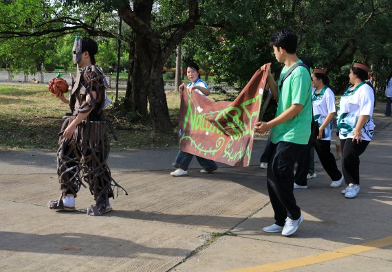 ภาพกิจกรรม  คณะวิทยาศาสตร์และเทคโนโลยี จัดกิจกรรมส่งเสริมสุขภาพสร้างสรรค์ศิลป์นักศึกษา