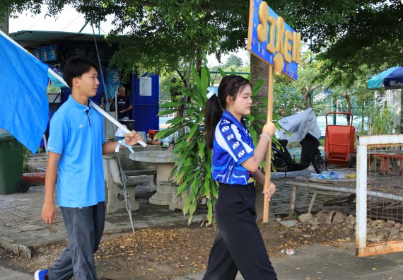 ภาพกิจกรรม  คณะวิทยาศาสตร์และเทคโนโลยี จัดกิจกรรมส่งเสริมสุขภาพสร้างสรรค์ศิลป์นักศึกษา