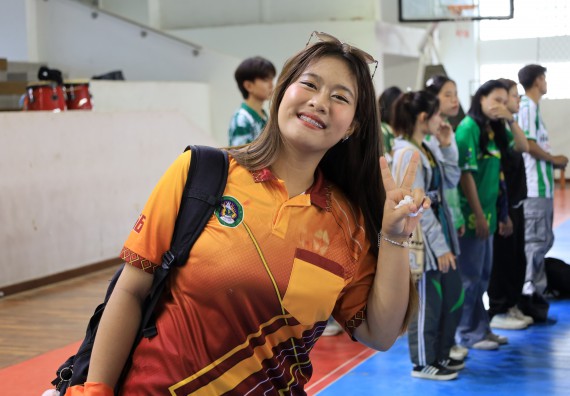 ภาพกิจกรรม  คณะวิทยาศาสตร์และเทคโนโลยี จัดกิจกรรมส่งเสริมสุขภาพสร้างสรรค์ศิลป์นักศึกษา