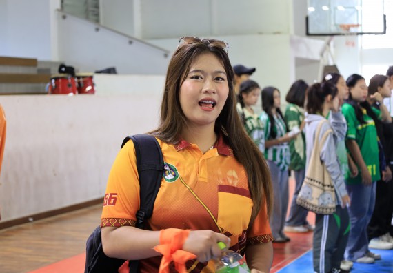 ภาพกิจกรรม  คณะวิทยาศาสตร์และเทคโนโลยี จัดกิจกรรมส่งเสริมสุขภาพสร้างสรรค์ศิลป์นักศึกษา