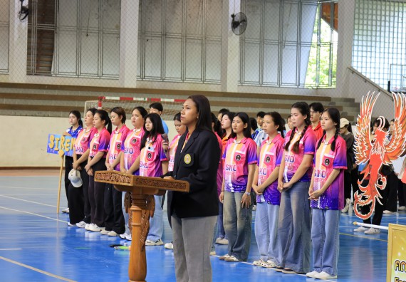 ภาพกิจกรรม  คณะวิทยาศาสตร์และเทคโนโลยี จัดกิจกรรมส่งเสริมสุขภาพสร้างสรรค์ศิลป์นักศึกษา