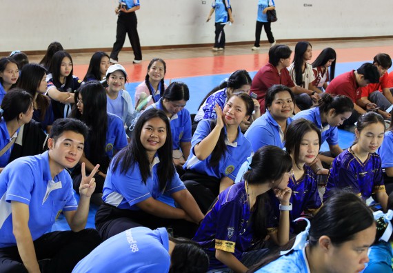 ภาพกิจกรรม  คณะวิทยาศาสตร์และเทคโนโลยี จัดกิจกรรมส่งเสริมสุขภาพสร้างสรรค์ศิลป์นักศึกษา