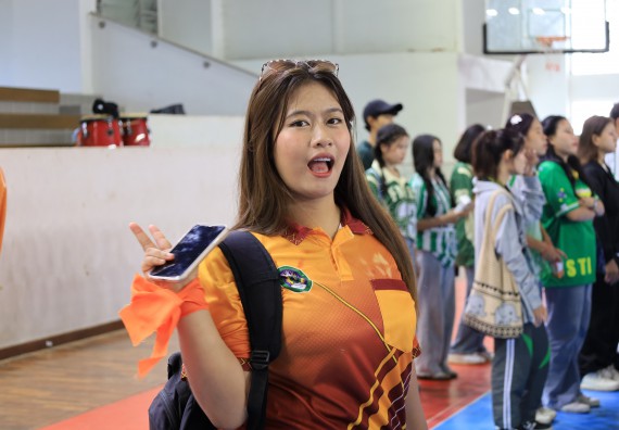 ภาพกิจกรรม  คณะวิทยาศาสตร์และเทคโนโลยี จัดกิจกรรมส่งเสริมสุขภาพสร้างสรรค์ศิลป์นักศึกษา