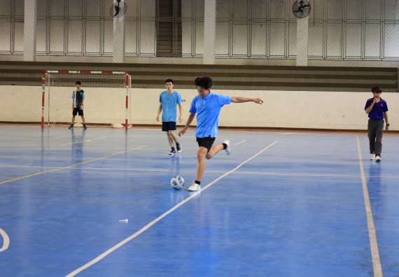 ภาพกิจกรรม  คณะวิทยาศาสตร์และเทคโนโลยี จัดกิจกรรมส่งเสริมสุขภาพสร้างสรรค์ศิลป์นักศึกษา