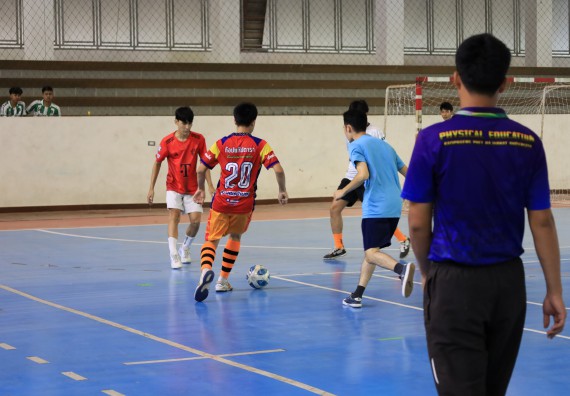 ภาพกิจกรรม  คณะวิทยาศาสตร์และเทคโนโลยี จัดกิจกรรมส่งเสริมสุขภาพสร้างสรรค์ศิลป์นักศึกษา