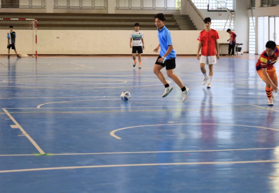 ภาพกิจกรรม  คณะวิทยาศาสตร์และเทคโนโลยี จัดกิจกรรมส่งเสริมสุขภาพสร้างสรรค์ศิลป์นักศึกษา