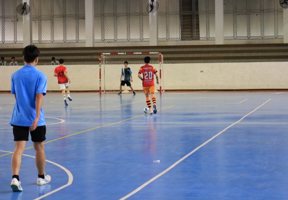 ภาพกิจกรรม  คณะวิทยาศาสตร์และเทคโนโลยี จัดกิจกรรมส่งเสริมสุขภาพสร้างสรรค์ศิลป์นักศึกษา