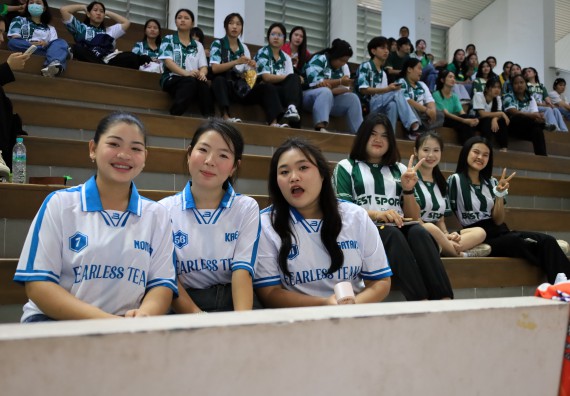 ภาพกิจกรรม  คณะวิทยาศาสตร์และเทคโนโลยี จัดกิจกรรมส่งเสริมสุขภาพสร้างสรรค์ศิลป์นักศึกษา