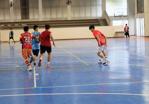 ภาพกิจกรรม  คณะวิทยาศาสตร์และเทคโนโลยี จัดกิจกรรมส่งเสริมสุขภาพสร้างสรรค์ศิลป์นักศึกษา