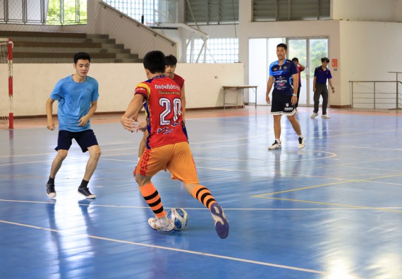 ภาพกิจกรรม  คณะวิทยาศาสตร์และเทคโนโลยี จัดกิจกรรมส่งเสริมสุขภาพสร้างสรรค์ศิลป์นักศึกษา