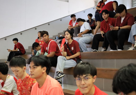 ภาพกิจกรรม  คณะวิทยาศาสตร์และเทคโนโลยี จัดกิจกรรมส่งเสริมสุขภาพสร้างสรรค์ศิลป์นักศึกษา