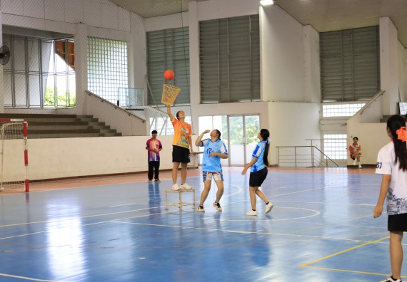 ภาพกิจกรรม  คณะวิทยาศาสตร์และเทคโนโลยี จัดกิจกรรมส่งเสริมสุขภาพสร้างสรรค์ศิลป์นักศึกษา