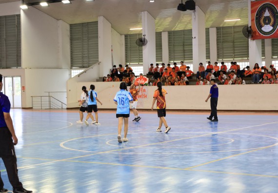 ภาพกิจกรรม  คณะวิทยาศาสตร์และเทคโนโลยี จัดกิจกรรมส่งเสริมสุขภาพสร้างสรรค์ศิลป์นักศึกษา