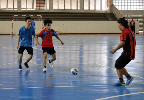 ภาพกิจกรรม  คณะวิทยาศาสตร์และเทคโนโลยี จัดกิจกรรมส่งเสริมสุขภาพสร้างสรรค์ศิลป์นักศึกษา