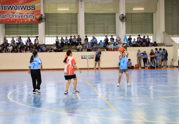 ภาพกิจกรรม  คณะวิทยาศาสตร์และเทคโนโลยี จัดกิจกรรมส่งเสริมสุขภาพสร้างสรรค์ศิลป์นักศึกษา