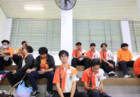 ภาพกิจกรรม  คณะวิทยาศาสตร์และเทคโนโลยี จัดกิจกรรมส่งเสริมสุขภาพสร้างสรรค์ศิลป์นักศึกษา