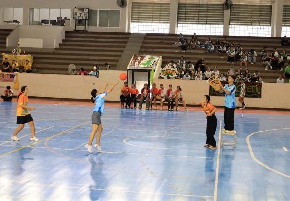 ภาพกิจกรรม  คณะวิทยาศาสตร์และเทคโนโลยี จัดกิจกรรมส่งเสริมสุขภาพสร้างสรรค์ศิลป์นักศึกษา
