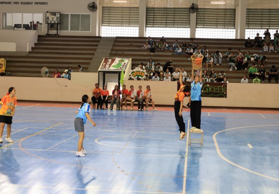 ภาพกิจกรรม  คณะวิทยาศาสตร์และเทคโนโลยี จัดกิจกรรมส่งเสริมสุขภาพสร้างสรรค์ศิลป์นักศึกษา