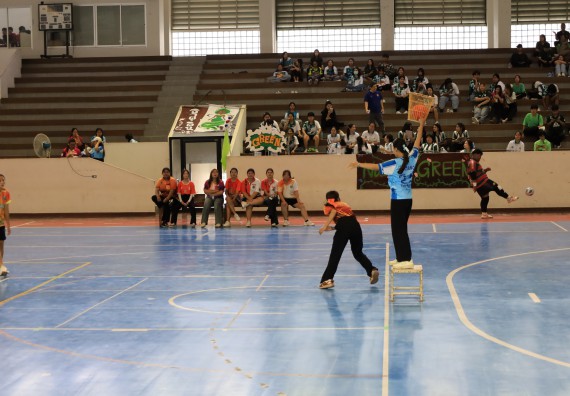 ภาพกิจกรรม  คณะวิทยาศาสตร์และเทคโนโลยี จัดกิจกรรมส่งเสริมสุขภาพสร้างสรรค์ศิลป์นักศึกษา