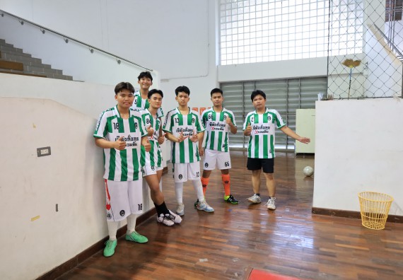 ภาพกิจกรรม  คณะวิทยาศาสตร์และเทคโนโลยี จัดกิจกรรมส่งเสริมสุขภาพสร้างสรรค์ศิลป์นักศึกษา