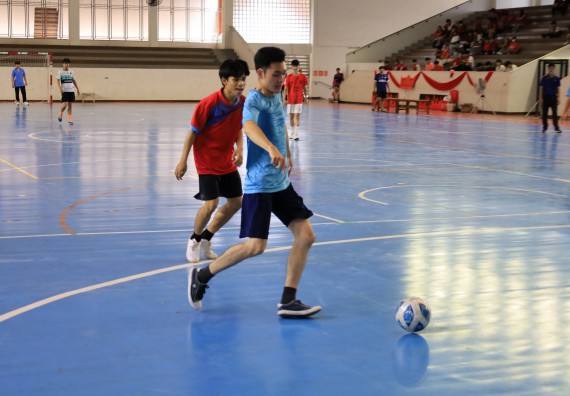 ภาพกิจกรรม  คณะวิทยาศาสตร์และเทคโนโลยี จัดกิจกรรมส่งเสริมสุขภาพสร้างสรรค์ศิลป์นักศึกษา