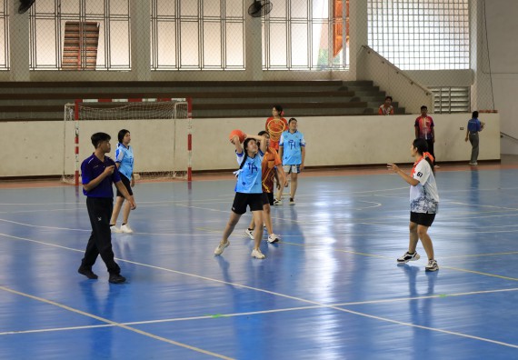 ภาพกิจกรรม  คณะวิทยาศาสตร์และเทคโนโลยี จัดกิจกรรมส่งเสริมสุขภาพสร้างสรรค์ศิลป์นักศึกษา