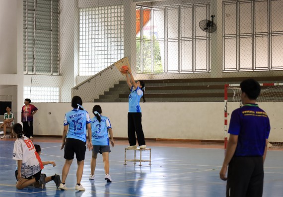 ภาพกิจกรรม  คณะวิทยาศาสตร์และเทคโนโลยี จัดกิจกรรมส่งเสริมสุขภาพสร้างสรรค์ศิลป์นักศึกษา