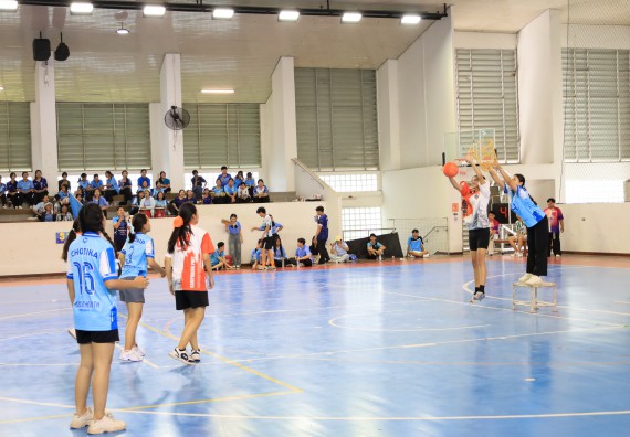 ภาพกิจกรรม  คณะวิทยาศาสตร์และเทคโนโลยี จัดกิจกรรมส่งเสริมสุขภาพสร้างสรรค์ศิลป์นักศึกษา