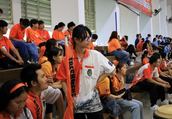 ภาพกิจกรรม  คณะวิทยาศาสตร์และเทคโนโลยี จัดกิจกรรมส่งเสริมสุขภาพสร้างสรรค์ศิลป์นักศึกษา