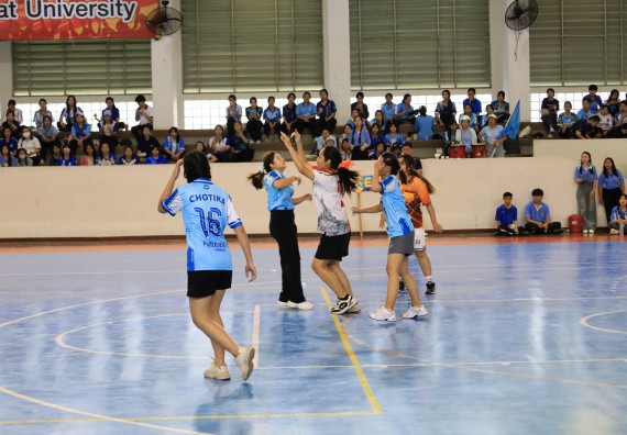 ภาพกิจกรรม  คณะวิทยาศาสตร์และเทคโนโลยี จัดกิจกรรมส่งเสริมสุขภาพสร้างสรรค์ศิลป์นักศึกษา