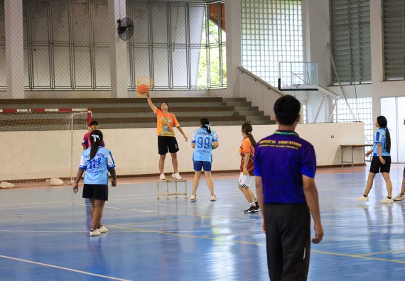 ภาพกิจกรรม  คณะวิทยาศาสตร์และเทคโนโลยี จัดกิจกรรมส่งเสริมสุขภาพสร้างสรรค์ศิลป์นักศึกษา