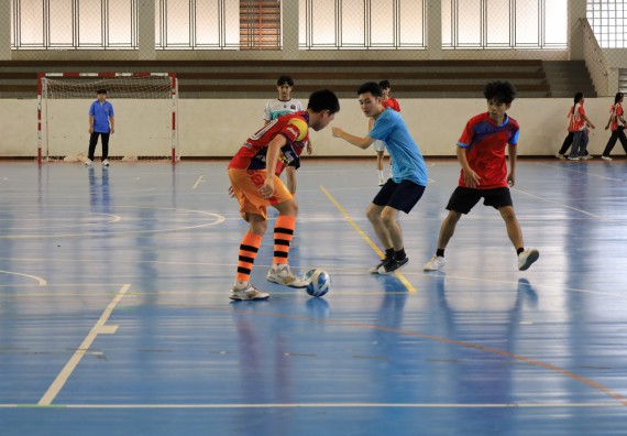 ภาพกิจกรรม  คณะวิทยาศาสตร์และเทคโนโลยี จัดกิจกรรมส่งเสริมสุขภาพสร้างสรรค์ศิลป์นักศึกษา