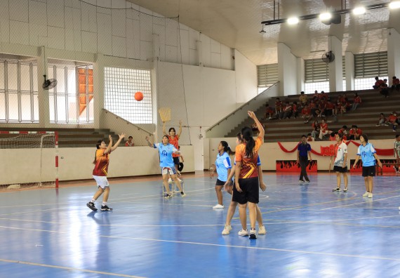 ภาพกิจกรรม  คณะวิทยาศาสตร์และเทคโนโลยี จัดกิจกรรมส่งเสริมสุขภาพสร้างสรรค์ศิลป์นักศึกษา