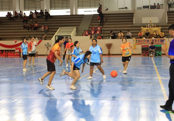 ภาพกิจกรรม  คณะวิทยาศาสตร์และเทคโนโลยี จัดกิจกรรมส่งเสริมสุขภาพสร้างสรรค์ศิลป์นักศึกษา