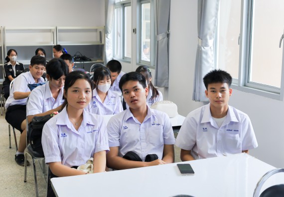 ภาพกิจกรรม   คณะวิทยาศาสตร์และเทคโนโลยี มหาวิทยาลัยราชภัฏกําแพงเพชร จัดการแข่งขันทักษะทางวิทยาศาสตร์และเทคโนโลยี ระดับมัธยมศึกษาตอนต้น ระดับมัธยมศึกษาตอนปลาย ในงานสัปดาห์วิทยาศาสตร์แห่งชาติ ส่วนภูมิภาค ประจำปี 2568