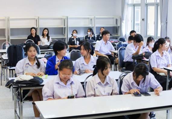 ภาพกิจกรรม   คณะวิทยาศาสตร์และเทคโนโลยี มหาวิทยาลัยราชภัฏกําแพงเพชร จัดการแข่งขันทักษะทางวิทยาศาสตร์และเทคโนโลยี ระดับมัธยมศึกษาตอนต้น ระดับมัธยมศึกษาตอนปลาย ในงานสัปดาห์วิทยาศาสตร์แห่งชาติ ส่วนภูมิภาค ประจำปี 2568