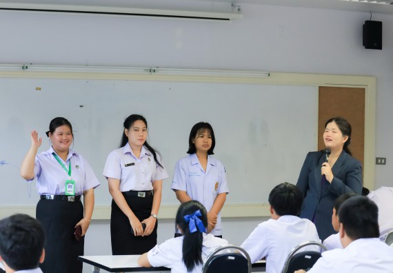 ภาพกิจกรรม   คณะวิทยาศาสตร์และเทคโนโลยี มหาวิทยาลัยราชภัฏกําแพงเพชร จัดการแข่งขันทักษะทางวิทยาศาสตร์และเทคโนโลยี ระดับมัธยมศึกษาตอนต้น ระดับมัธยมศึกษาตอนปลาย ในงานสัปดาห์วิทยาศาสตร์แห่งชาติ ส่วนภูมิภาค ประจำปี 2568