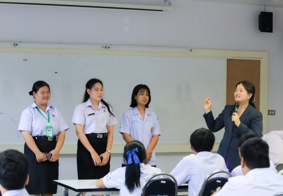 ภาพกิจกรรม   คณะวิทยาศาสตร์และเทคโนโลยี มหาวิทยาลัยราชภัฏกําแพงเพชร จัดการแข่งขันทักษะทางวิทยาศาสตร์และเทคโนโลยี ระดับมัธยมศึกษาตอนต้น ระดับมัธยมศึกษาตอนปลาย ในงานสัปดาห์วิทยาศาสตร์แห่งชาติ ส่วนภูมิภาค ประจำปี 2568