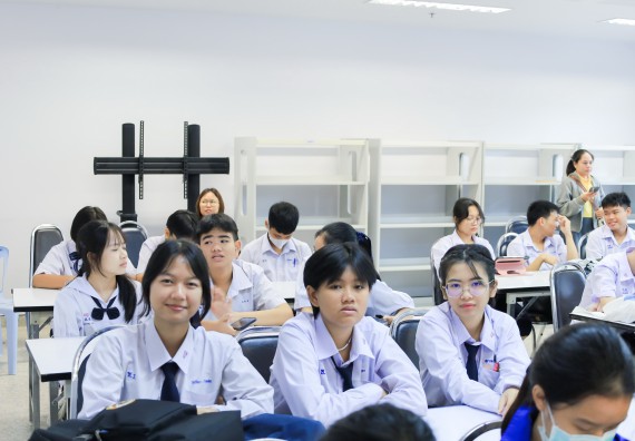 ภาพกิจกรรม   คณะวิทยาศาสตร์และเทคโนโลยี มหาวิทยาลัยราชภัฏกําแพงเพชร จัดการแข่งขันทักษะทางวิทยาศาสตร์และเทคโนโลยี ระดับมัธยมศึกษาตอนต้น ระดับมัธยมศึกษาตอนปลาย ในงานสัปดาห์วิทยาศาสตร์แห่งชาติ ส่วนภูมิภาค ประจำปี 2568