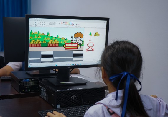 ภาพกิจกรรม  คณะวิทยาศาสตร์และเทคโนโลยี มหาวิทยาลัยราชภัฏกําแพงเพชร จัดการแข่งขันวาดภาพด้วยโปรแกรม Paint ระดับประถมศึกษาตอนต้น ระดับประถมศึกษาตอนปลาย ในงานสัปดาห์วิทยาศาสตร์แห่งชาติ ส่วนภูมิภาค ประจำปี 2568