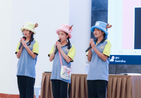 ภาพกิจกรรม   คณะวิทยาศาสตร์และเทคโนโลยี มหาวิทยาลัยราชภัฏกําแพงเพชร จัดการประกวดการแสดงทางวิทยาศาสตร์ (Science Show) ระดับมัธยมศึกษาตอนต้น ระดับมัธยมศึกษาตอนปลาย ในงานสัปดาห์วิทยาศาสตร์แห่งชาติ ส่วนภูมิภาค ประจำปี 2568