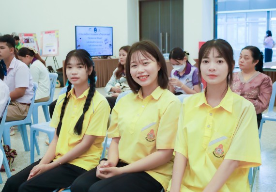 ภาพกิจกรรม   คณะวิทยาศาสตร์และเทคโนโลยี มหาวิทยาลัยราชภัฏกําแพงเพชร จัดการประกวดการแสดงทางวิทยาศาสตร์ (Science Show) ระดับมัธยมศึกษาตอนต้น ระดับมัธยมศึกษาตอนปลาย ในงานสัปดาห์วิทยาศาสตร์แห่งชาติ ส่วนภูมิภาค ประจำปี 2568