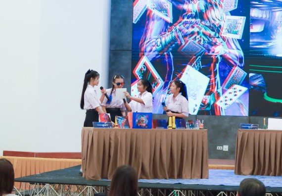 ภาพกิจกรรม   คณะวิทยาศาสตร์และเทคโนโลยี มหาวิทยาลัยราชภัฏกําแพงเพชร จัดการประกวดการแสดงทางวิทยาศาสตร์ (Science Show) ระดับมัธยมศึกษาตอนต้น ระดับมัธยมศึกษาตอนปลาย ในงานสัปดาห์วิทยาศาสตร์แห่งชาติ ส่วนภูมิภาค ประจำปี 2568